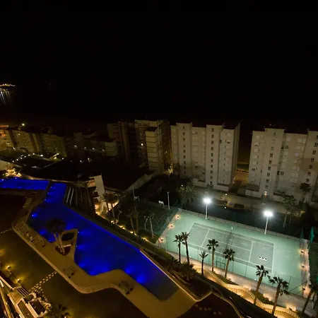 公寓 Sunset Cliffs 10 Poniente Vistas Al Mar 貝尼多姆