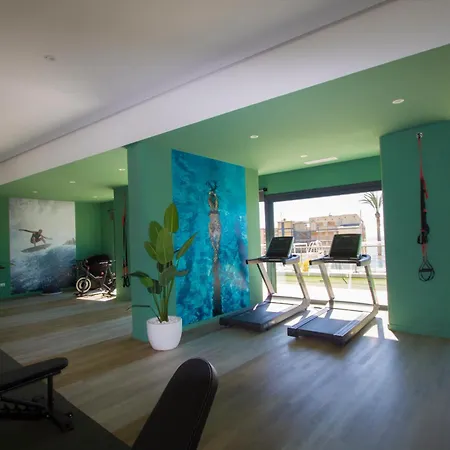 公寓 Sunset Cliffs 10 Poniente Vistas Al Mar 貝尼多姆